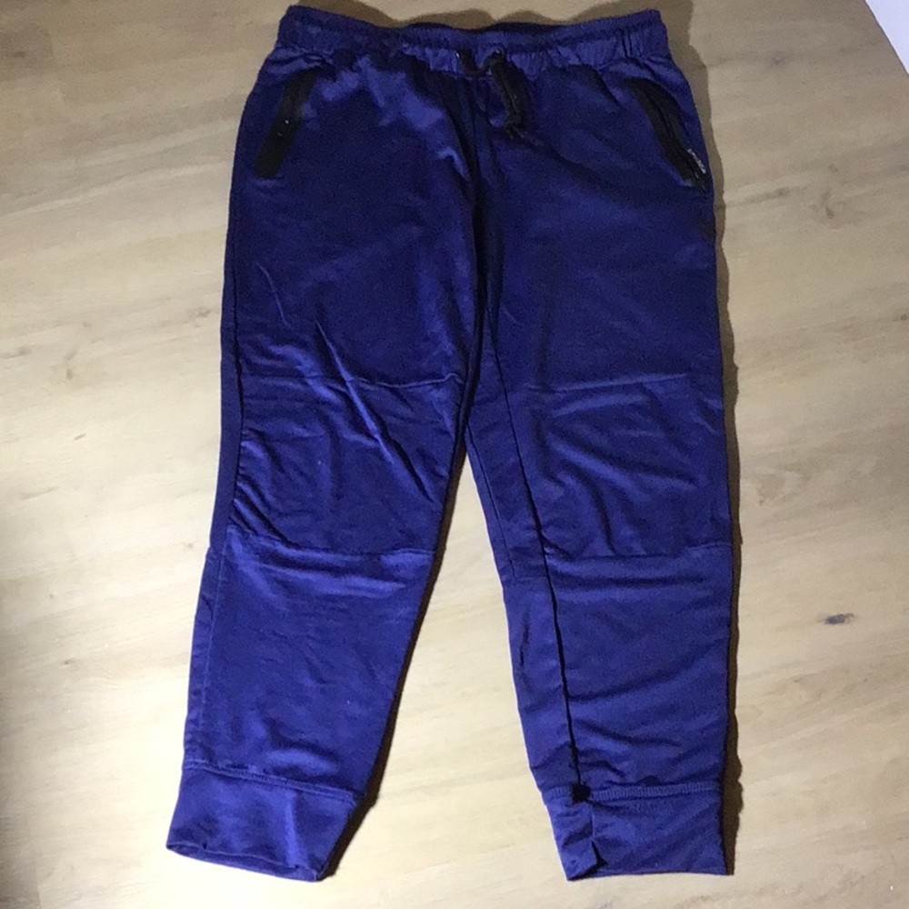 Men's L Spyder Blue Jogger Pants